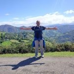 A medio camino de la cima